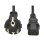 Cable de alimentación Eaton P054-02M-EU 2 m CEE7/7 a IEC C13
