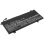 Batterie DLH Dynabook Satellite Pro L50-G Series 2450 mAh LiPo 15.4 V