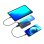 Externer Akku Port Designs 907005 10000 mAh Power Delivery Ladegerät Schwarz