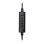 Casque MCL CSQ-M/USB filaire USB pour bureau centre d'appels noir argent