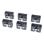 Support mural APC AR7710 pour contención de cables, noir