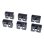 Support mural APC AR7710 pour contención de cables, noir