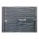 Panel ciego APC AR8136BLK200 1U pour rack, noir