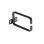 D-Ring für Kabelmanagement 1U StarTech.com CMHOOK1U 5,7 x 10 cm Stahl schwarz