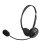 Auriculares MCL CSQ-M/NZ con cable, conexión 3,5 mm, llamadas y música, negro