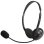 Auriculares MCL CSQ-M/NZ con cable, conexión 3,5 mm, llamadas y música, negro