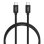 Ladegerät Port Designs 65W GaN USB-C und USB-A, Schwarz
