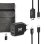 Ladegerät Port Designs 65W GaN USB-C und USB-A, Schwarz