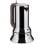 Máquina de café italiana Alessi 9090 aço inoxidável 0,15 L 3 chávenas indução