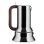 Máquina de café italiana Alessi 9090 aço inoxidável 0,15 L 3 chávenas indução