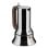 Máquina de café italiana Alessi 9090 aço inoxidável 0,15 L 3 chávenas indução