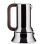 Máquina de café italiana Alessi 9090 aço inoxidável 0,15 L 3 chávenas indução