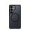 Capa OtterBox React Magnets Series Cover resistente preta transparente para Galaxy S26