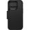 OtterBox Strada Folio Lederhülle Schwarz Magnetisch mit Kartenfächern für iPhone 15 Pro