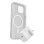 Funda para móvil OtterBox Symmetry Transparente Blanca Cover para iPhone 15 6,1"