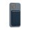 Custodia per cellulare dbramante1928 ROCCGTBU6064 pelle blu compatibile Apple MagSafe