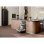 Wassersprudler Smeg SKC01BLM Mattschwarz 1 L Drehbar