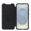 Coque fine pour mobile OtterBox React Folio Noir Transparent Plastique recyclé écologique pour Galaxy S25+ avec fermeture magnétique