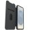 Coque fine pour mobile OtterBox React Folio Noir Transparent Plastique recyclé écologique pour Galaxy S25+ avec fermeture magnétique