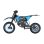 Moto Elétrica Zawes S3 2000W 60V 23.4Ah Freios Hidráulicos Preto-Azul