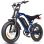 Moto Eléctrica Eskute V202 250W 48V 20.8Ah 20" Frenos Mecánicos Azul