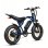 Moto Eléctrica Eskute V202 250W 48V 20.8Ah 20" Frenos Mecánicos Azul