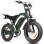 Mota Elétrica Eskute V202 250W 48V 20.8Ah 20x4 Freios Mecânicos Verde