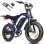 Mota Elétrica Eskute V202 250W 48V 20.8Ah 20x4 Freios Mecânicos