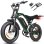 Moto Eléctrica Eskute V202 250W 48V 20.8Ah 20" Frenos Mecánicos Verde
