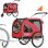 Remorque pour animaux Sepnine 10202b 40kg pliable - Rouge