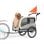 Carrosse pour animaux Sepnine 10202ns, Max 50kg, Manche 6 niveaux, Gris foncé