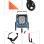 Remorque pour Animaux Sepnine 10202b 40kg Pliable - Bleu