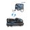 Remorque pour Animaux Sepnine 10202b 40kg Pliable - Bleu