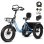 Vélo Électrique Eskute T302 Pro 250W 48V 20.8Ah 20 pouces Bleu