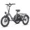 Bicicleta Elétrica Fafrees F20 Mate 250W 48V20ah 20" Freios a Disco Hidráulicos Cinzento Chumbo