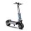 Patinete électrique APEFOX T90 4200W Autonomie 100km Roues 13" Freins disque Noir-gris