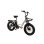 Bicicleta Eléctrica Univercycle B5 250W 48V 13Ah 20" Neumáticos Anchos Frenos Disco Hidráulico Blanco