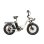 Bicicleta Eléctrica Univercycle B5 250W 48V 13Ah 20" Neumáticos Anchos Frenos Disco Hidráulico Blanco