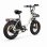Bicicleta Eléctrica Univercycle B5 250W 48V 13Ah 20" Neumáticos Anchos Frenos Disco Hidráulico Blanco