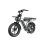 Bicicleta Elétrica Pixar M9 - Motor 250W Bateria 48V 35Ah Freios Hidráulicos Cinzento