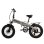 Bicicleta Eléctrica Univercycle B1 20" Motor 350W Batería 48V 13Ah Gris