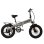 Bicicleta Eléctrica Univercycle B1 20" Motor 350W Batería 48V 13Ah Gris
