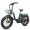 Bicicleta eléctrica plegable Eskute D202 250W 48V 20,8Ah 20"4.0" Verde