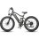 Bicicleta Eléctrica Maxturn Mx1 Motor 500W Batería 48V 13Ah 26" Frenos Hidráulicos Negro