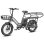 Bicicleta Elétrica Fafrees Ff20 Cuv 250w 48v24ah 20" Freios Hidráulicos Cinzento
