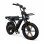 Bicicleta Elétrica Pixar M9 - Motor 250W Bateria 48V 35Ah Freios Hidráulicos Preto