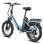 Bicicleta Eléctrica Fafrees F20 Flex Motor 250 W Batería 36V 20Ah Ruedas 20" Frenos Disco