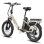 Vélo Électrique Pliable Fafrees F20 Flex - Moteur 250W Batterie 36V20Ah Beige