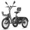 Bicicleta Elétrica Fafrees F20 Mate II 250W 48V25Ah 20 Polegadas Freios a Disco Hidráulicos Preto Intenso