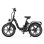 Bicicleta Elétrica Ovivo C2 Pro - Motor 250W Bateria 48V18ah 20 polegadas Freios Hidráulicos Preto